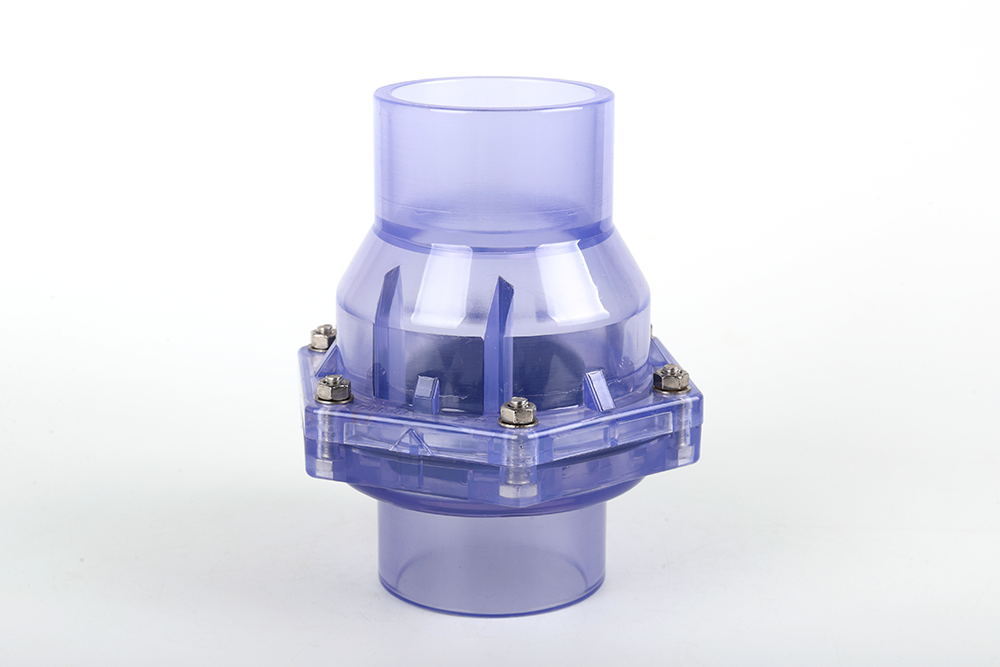 唐县透明翻板式止回阀